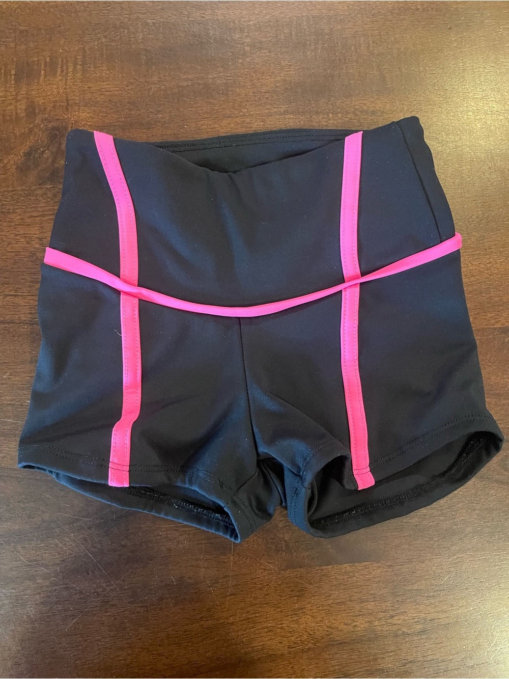 Tiger Friday Miami Vice Shorties in Poprock (black and hot punk)